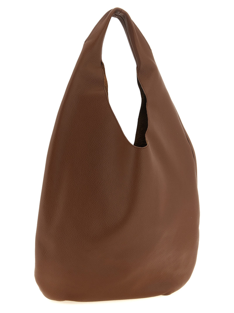 A.P.C. Le Neige Brown Cowhide Shoulder Bag