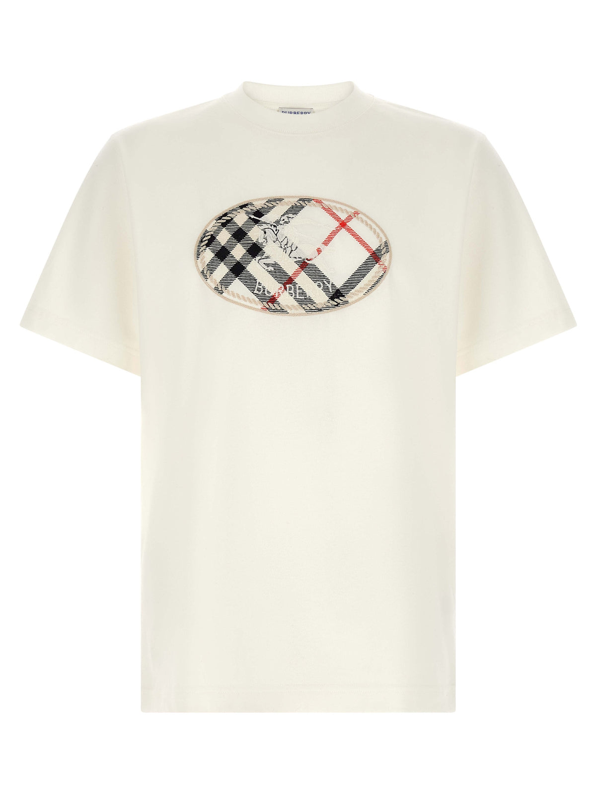 T-shirt Burberry Ryan en coton blanc