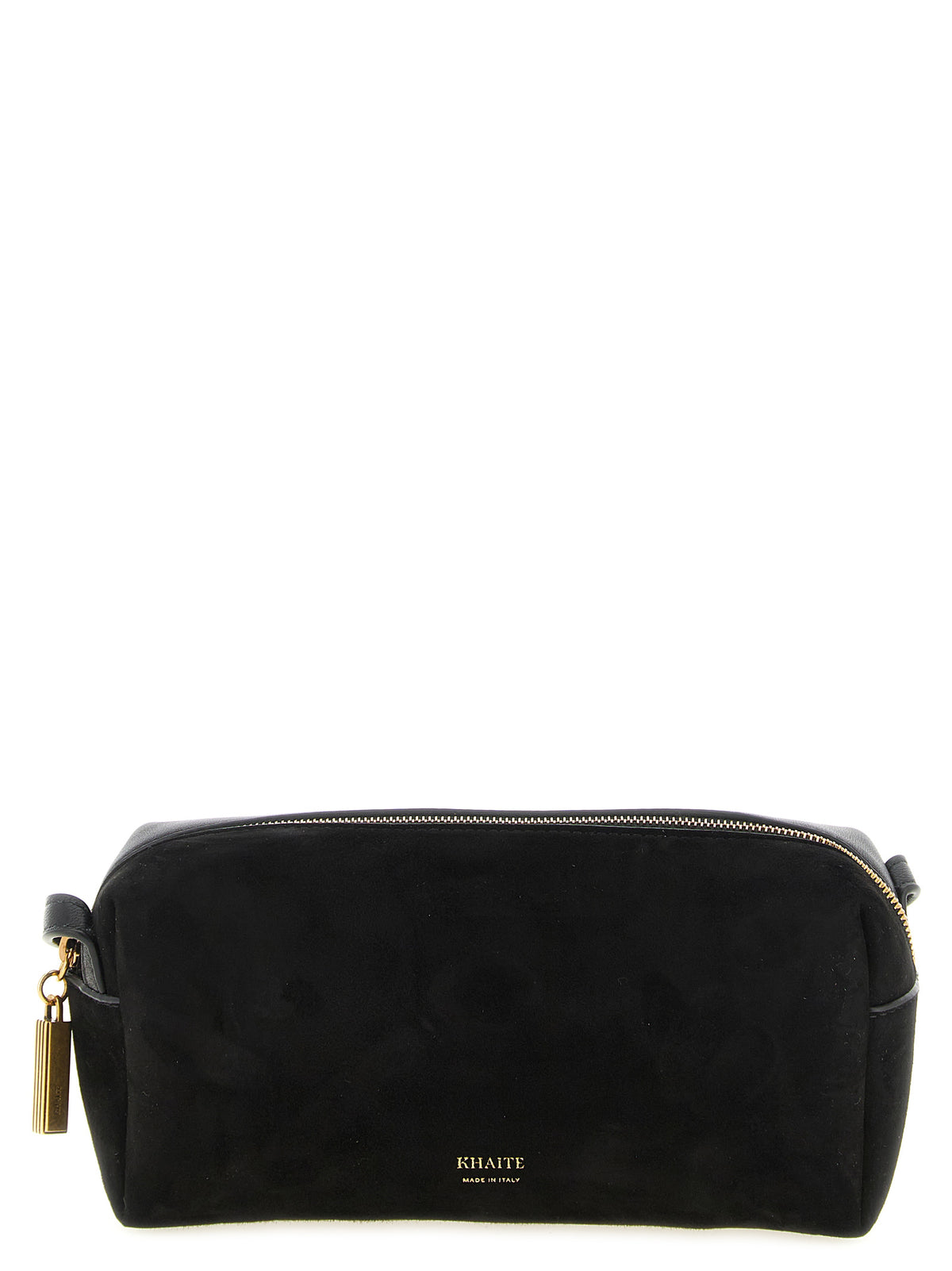 Khaite Black Calfskin Kye Mini Crossbody Bag
