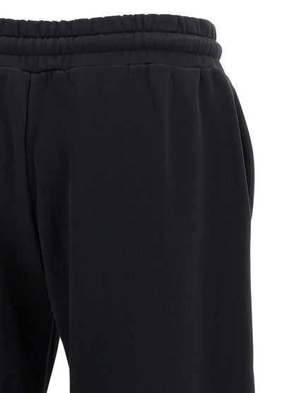 Off-White Black Cotton Joggers (Workout Pants)
