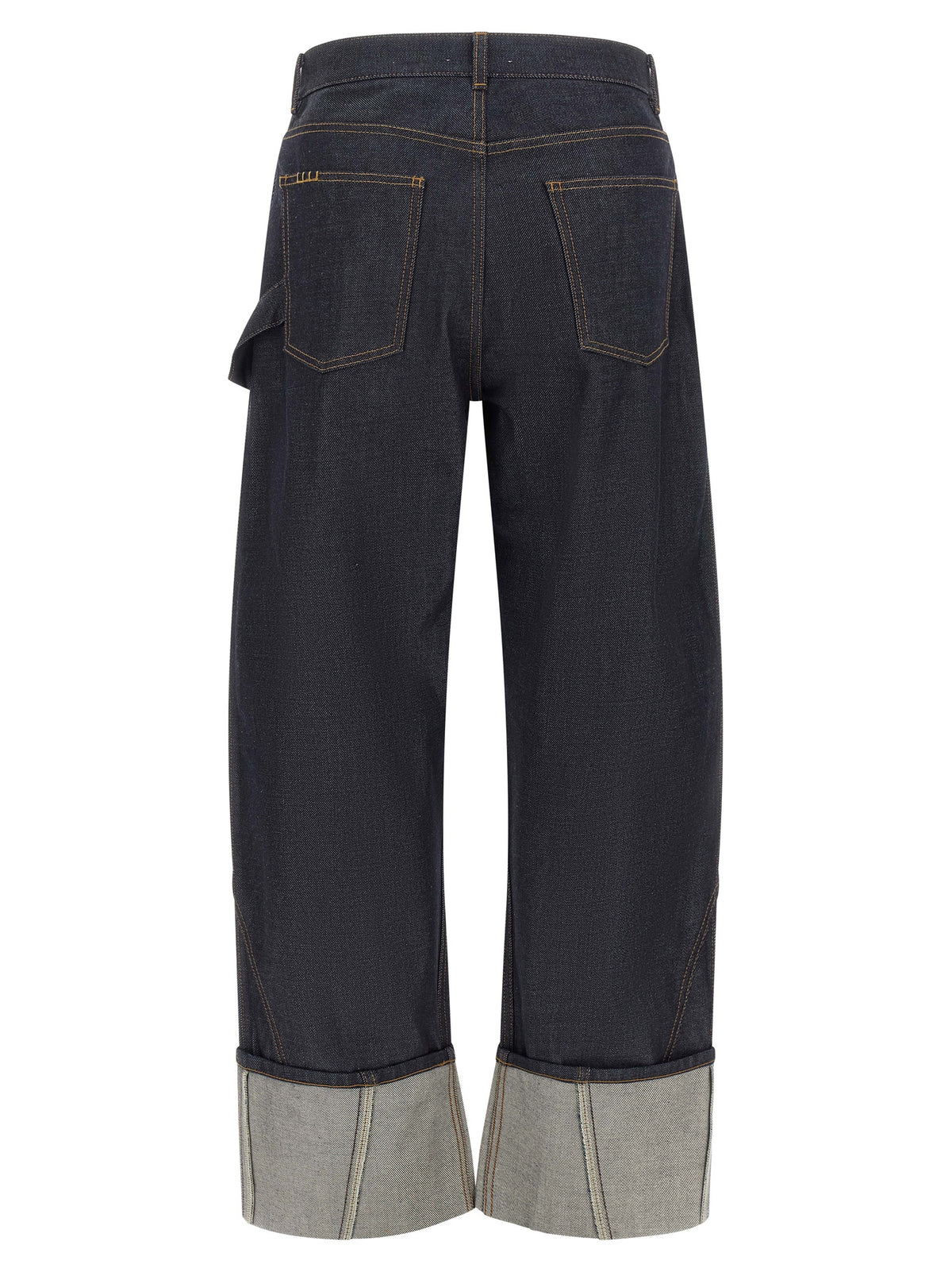 J.W.Anderson Blue Cotton Straight-Leg Jeans for Women