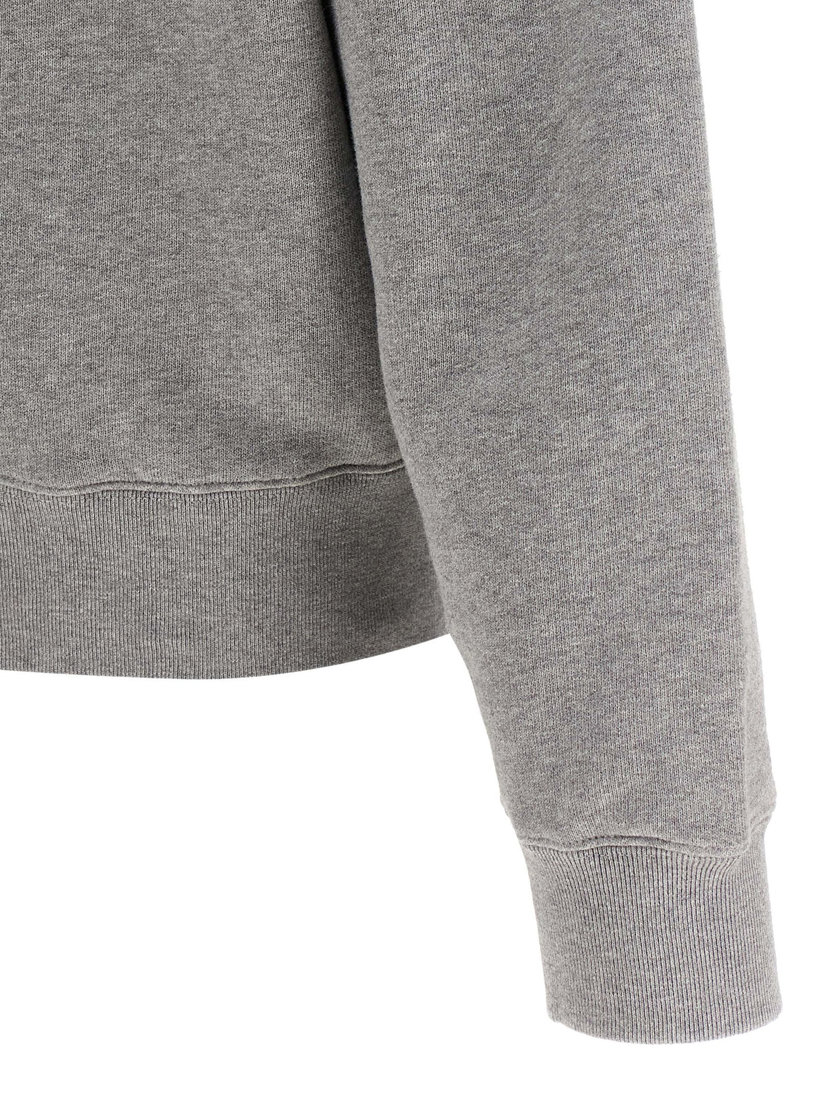J.W.Anderson Gray Cotton Sweatshirt - Ribbon Anchor Design