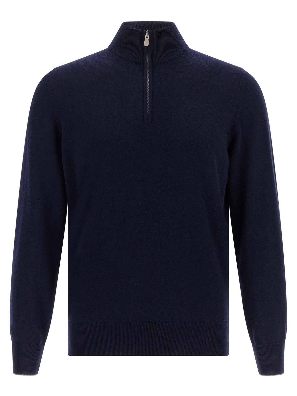 Brunello Cucinelli Blue Cashmere Cardigan for Men