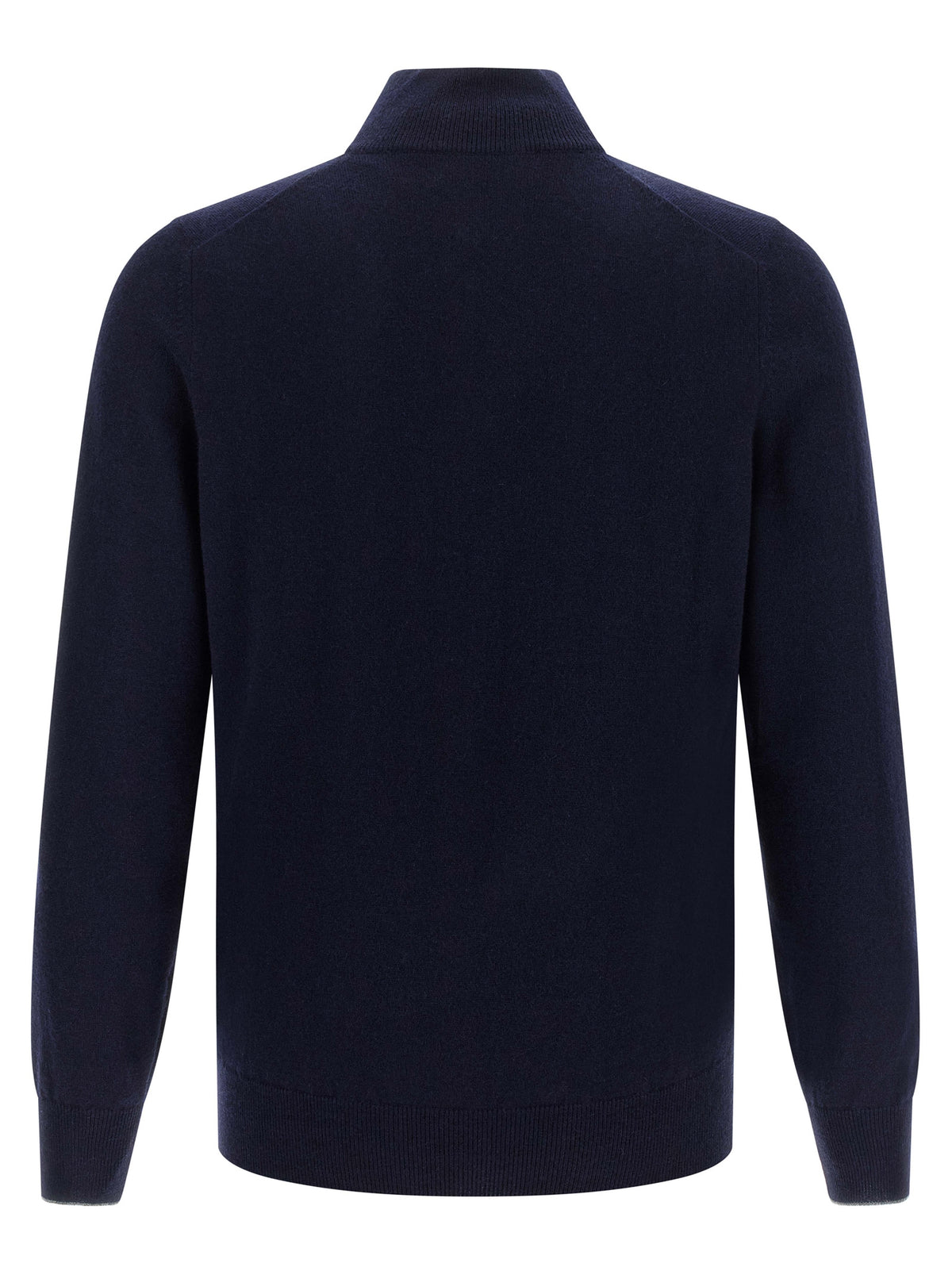 Brunello Cucinelli Blue Cashmere Cardigan for Men