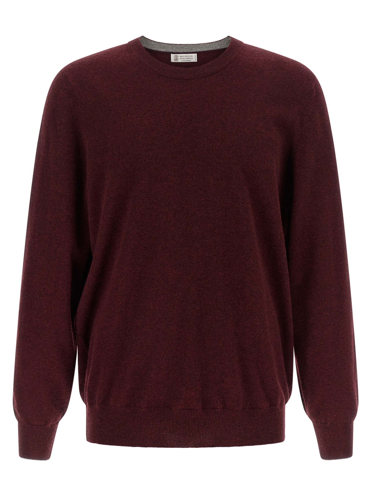 Brunello Cucinelli Bordeaux Cashmere Cardigan - Elegant Comfort