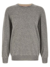 Brunello Cucinelli Gray Cashmere Cardigan for Men