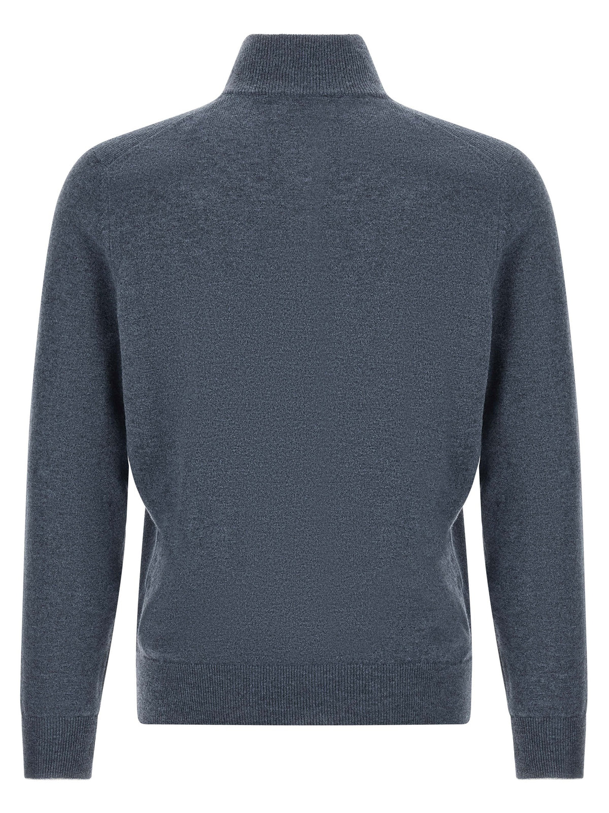 Brunello Cucinelli Blue Cashmere Cardigan for Men