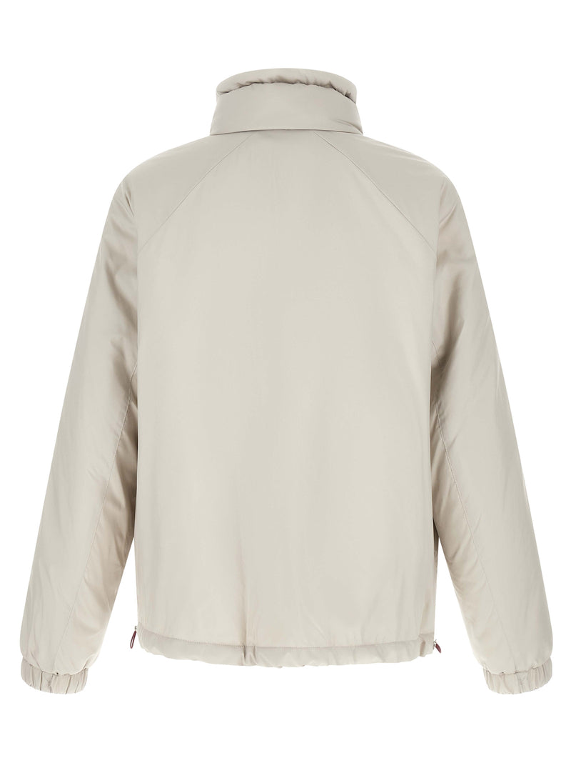 Brunello Cucinelli White Polyester Shell Jacket for Men