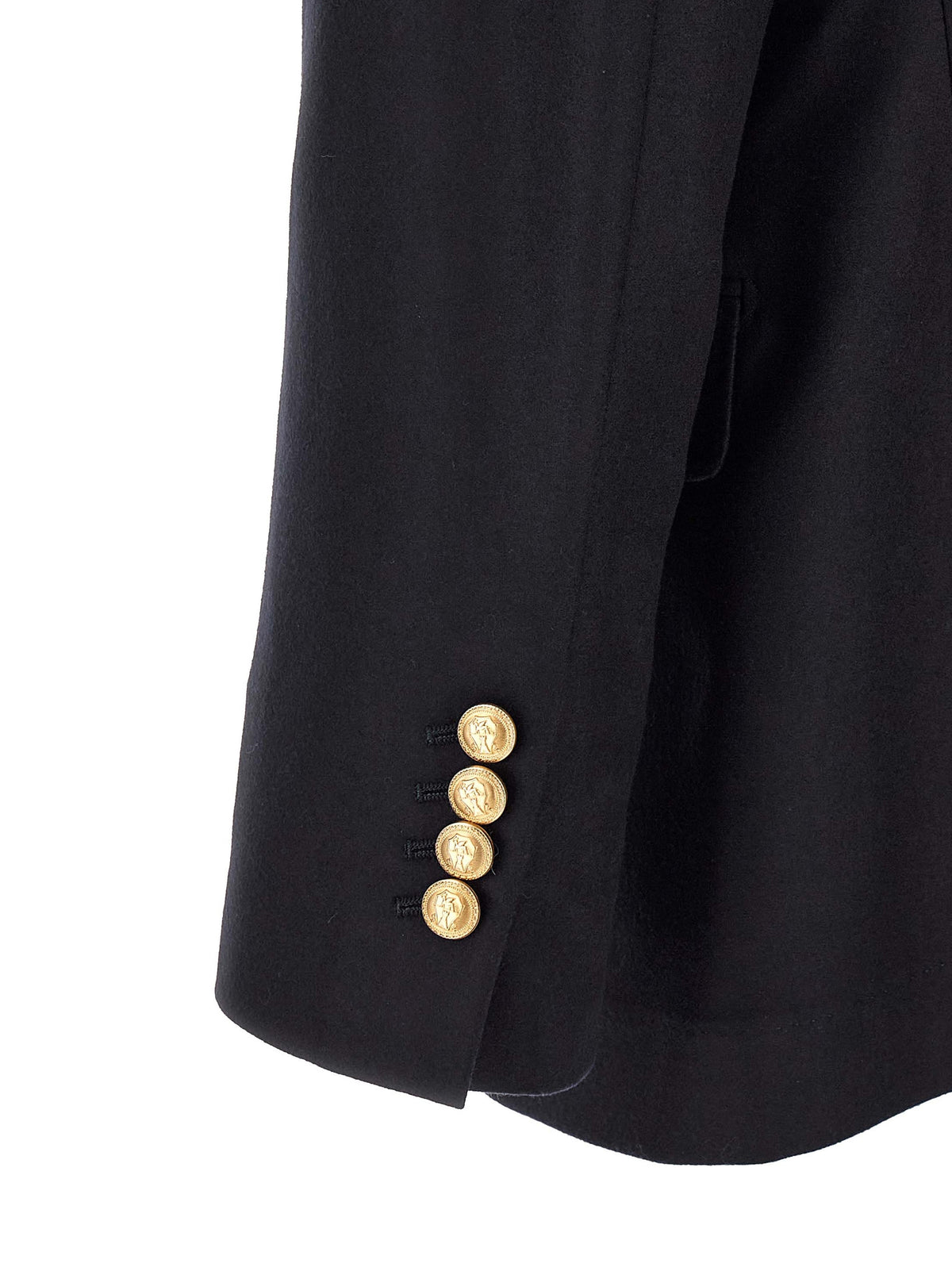 Brunello Cucinelli Blue Virgin Wool Blazer - Tailored Elegance