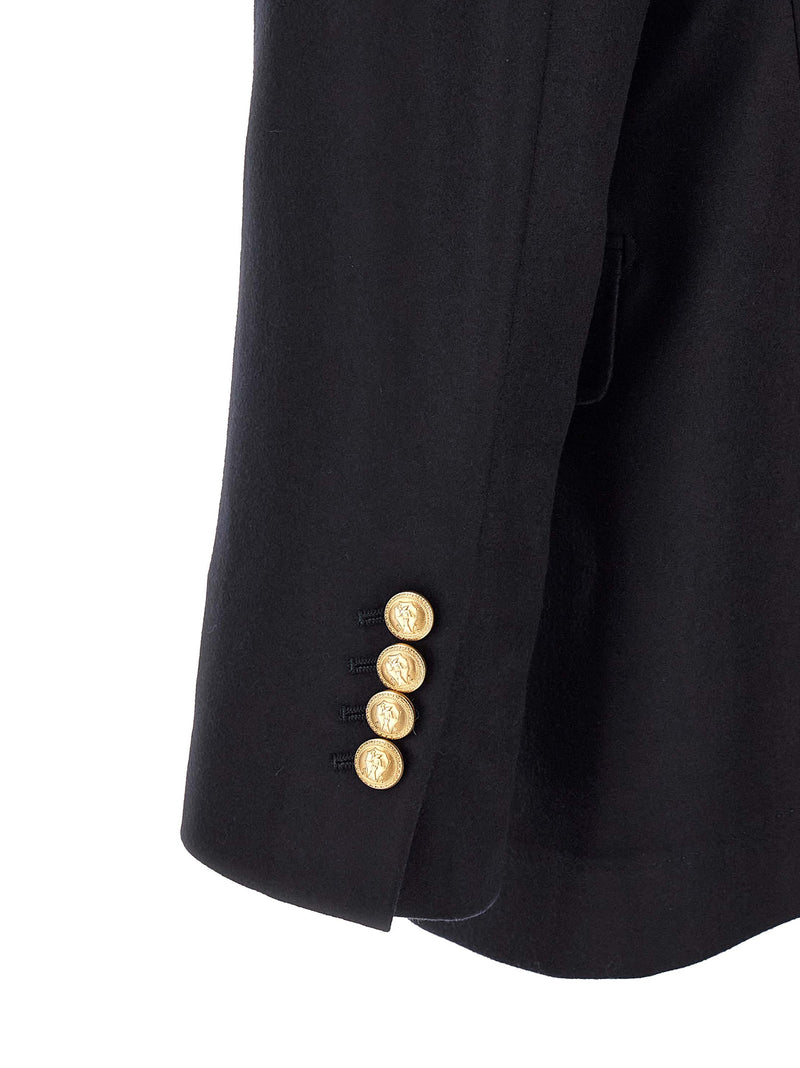 Brunello Cucinelli Blue Virgin Wool Blazer - Tailored Elegance