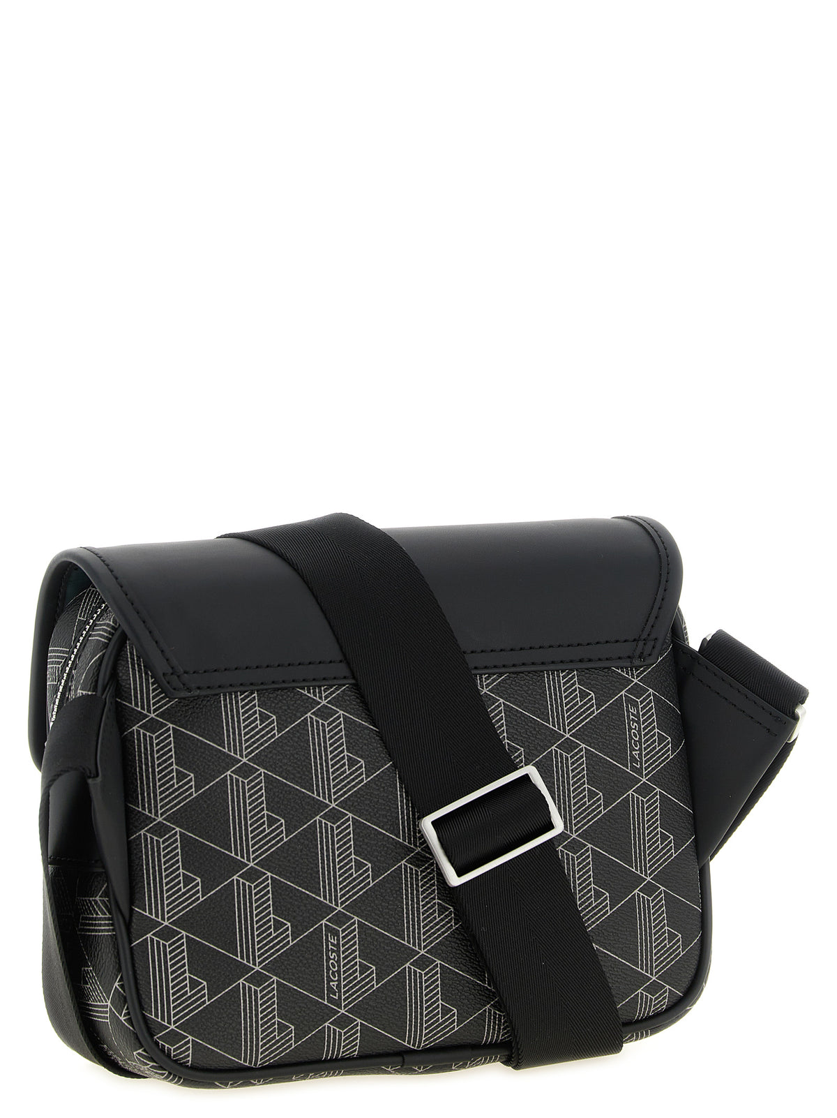 Lacoste Black PVC Crossbody Bag - The Blend Model