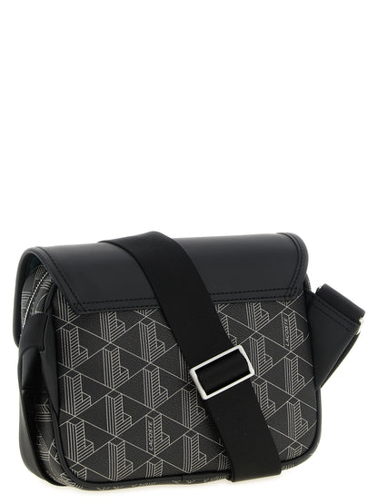 Lacoste Black Pvc Crossbody Bag