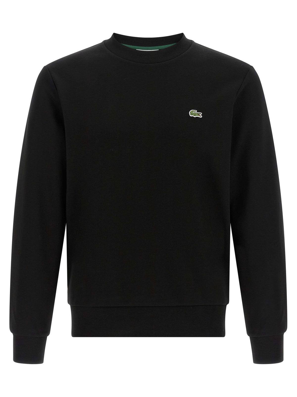 Lacoste Black Cotton Sweatshirt for Men