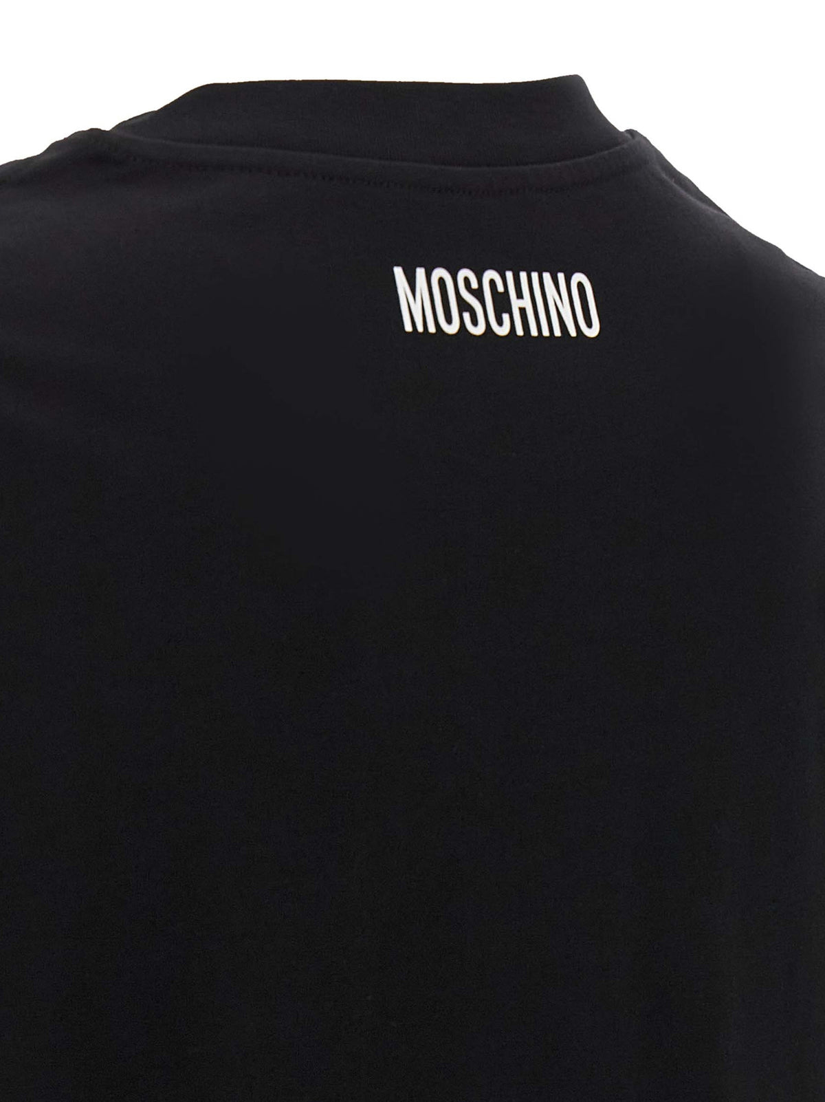 T-Shirt Bicolore en Coton Moschino ‘Smiley®’