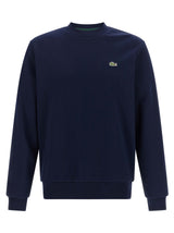 Lacoste Blue Cotton Sweatshirt for Men