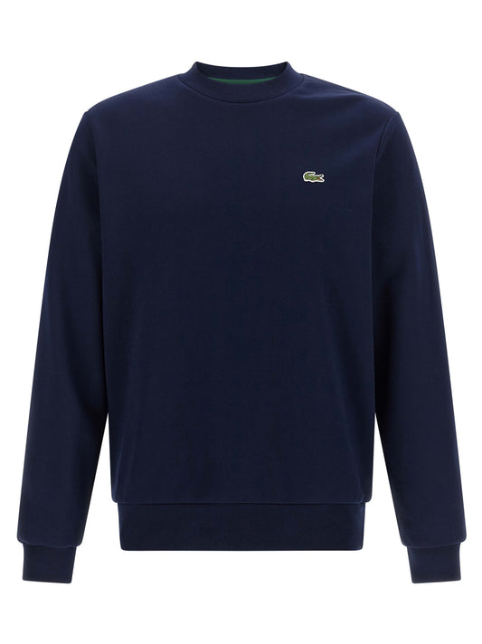 Lacoste Blue Cotton Sweatshirt for Men
