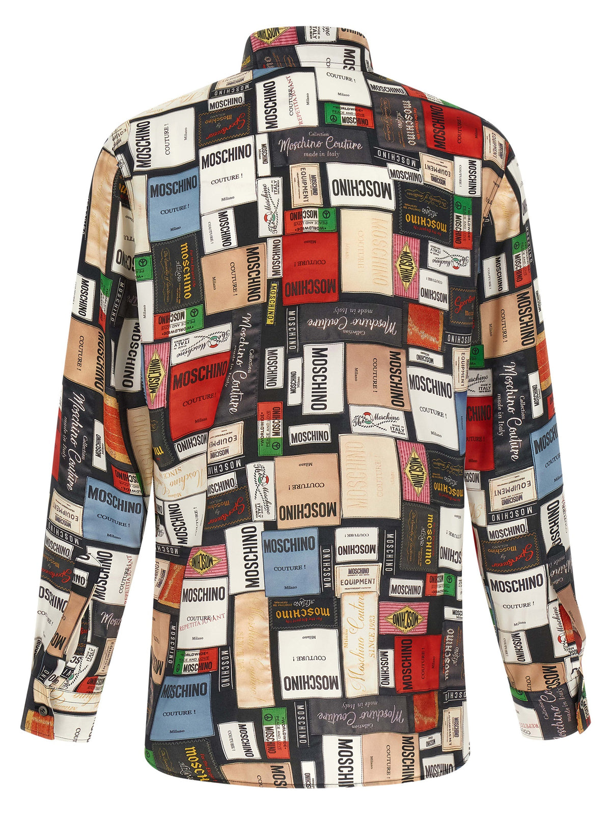 Moschino Multicolor Silk Blouse - Iconic Labels Design