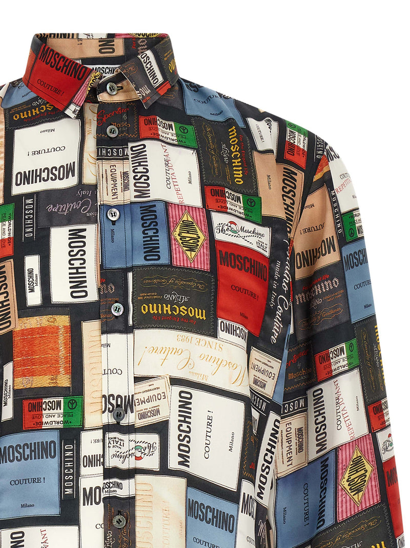 Moschino Multicolor Silk Blouse - Iconic Labels Design