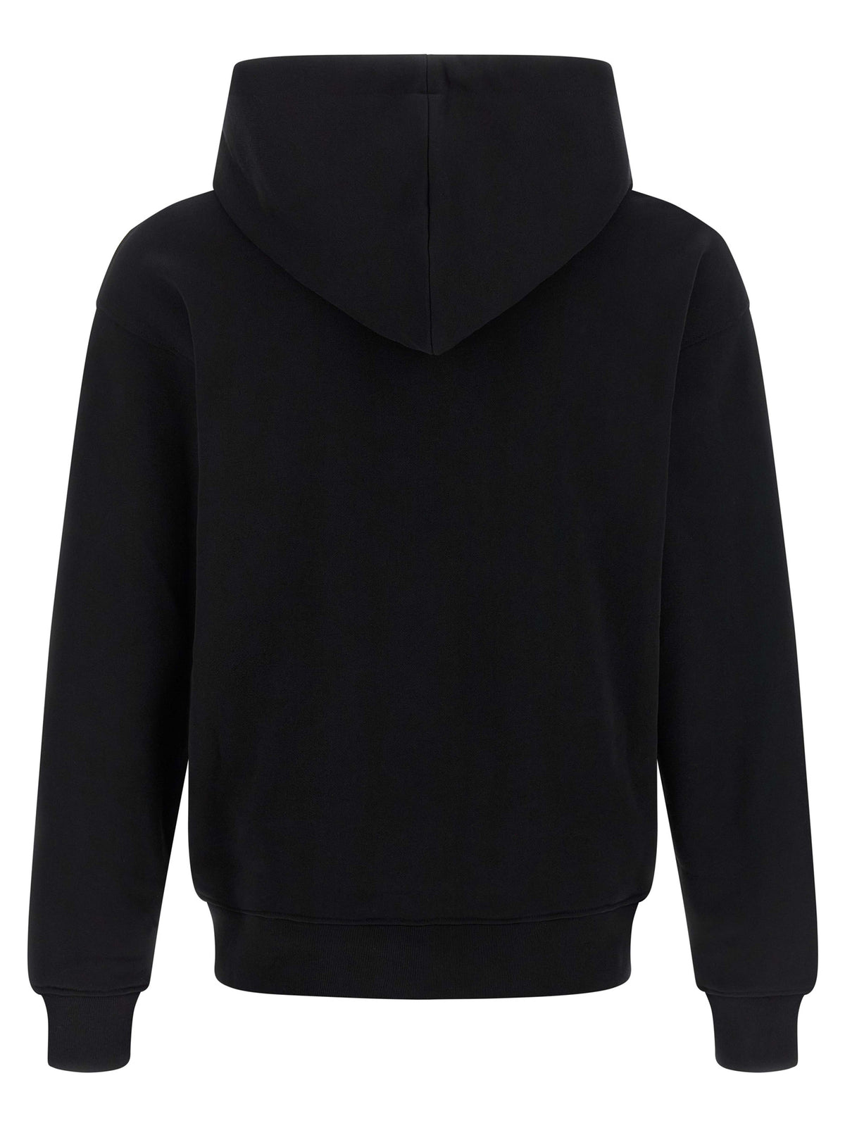 Moschino Black Cotton Sweatshirt - Stylish Comfort for Men