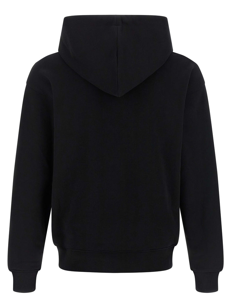 Moschino Black Cotton Sweatshirt - Stylish Comfort for Men