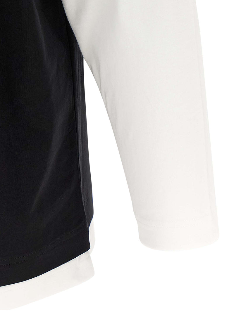 T-shirt en coton multicolore Moschino