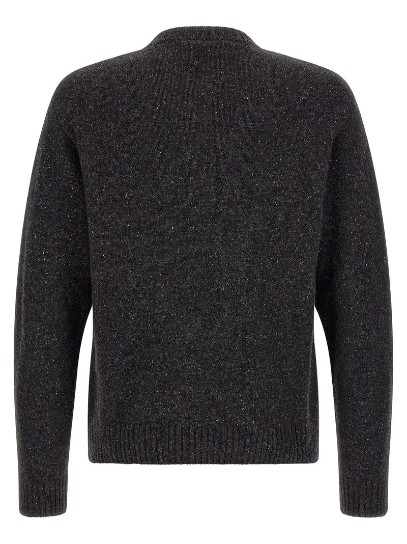 Moschino Gray Wool Cardigan for Men