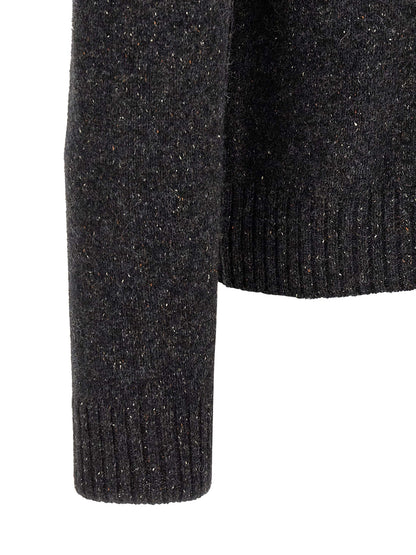 Moschino Gray Wool Cardigan