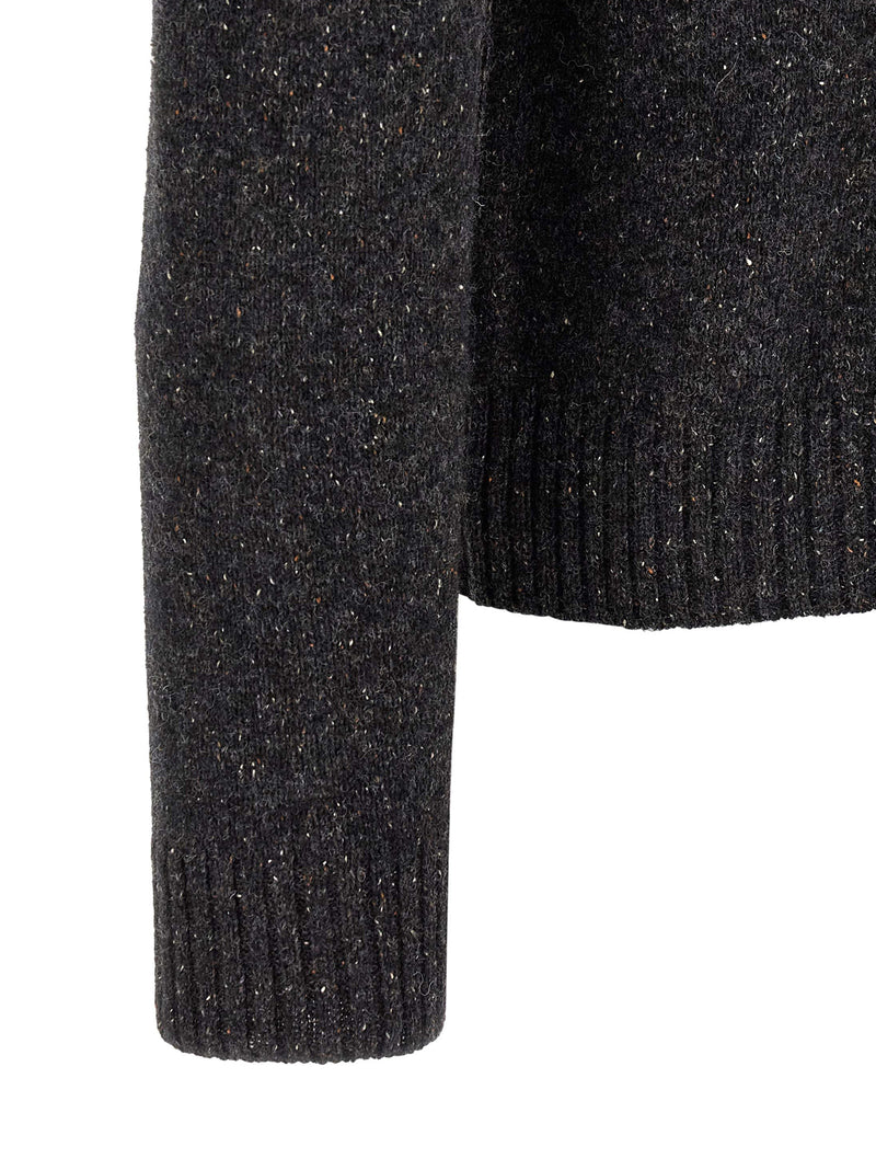 Moschino Gray Wool Cardigan for Men