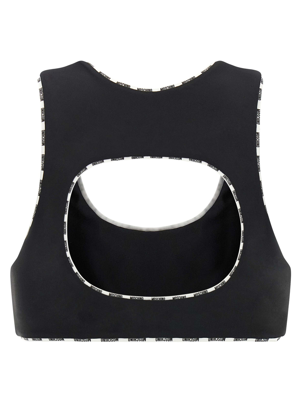 Moschino Bicolor Polyamide Sport Bra - Performance & Style