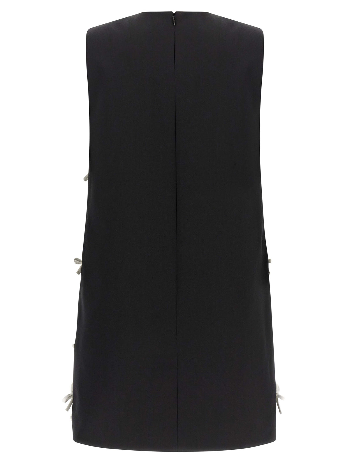 Moschino Bicolor Virgin Wool Short Dress