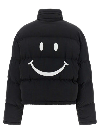 Moschino Black Polyamide Bomber