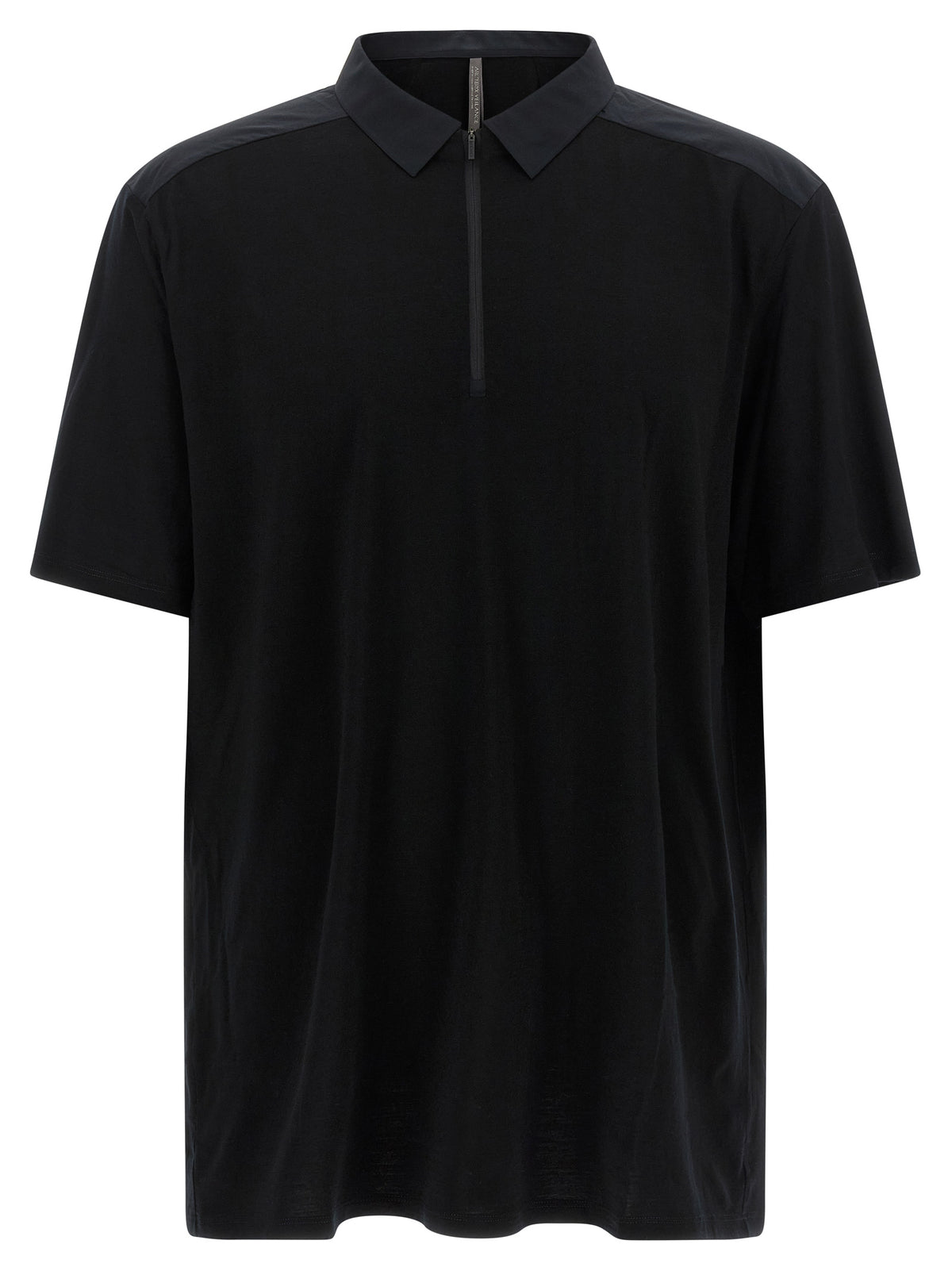 Arc'teryx Veilance Black Wool Polo Shirt