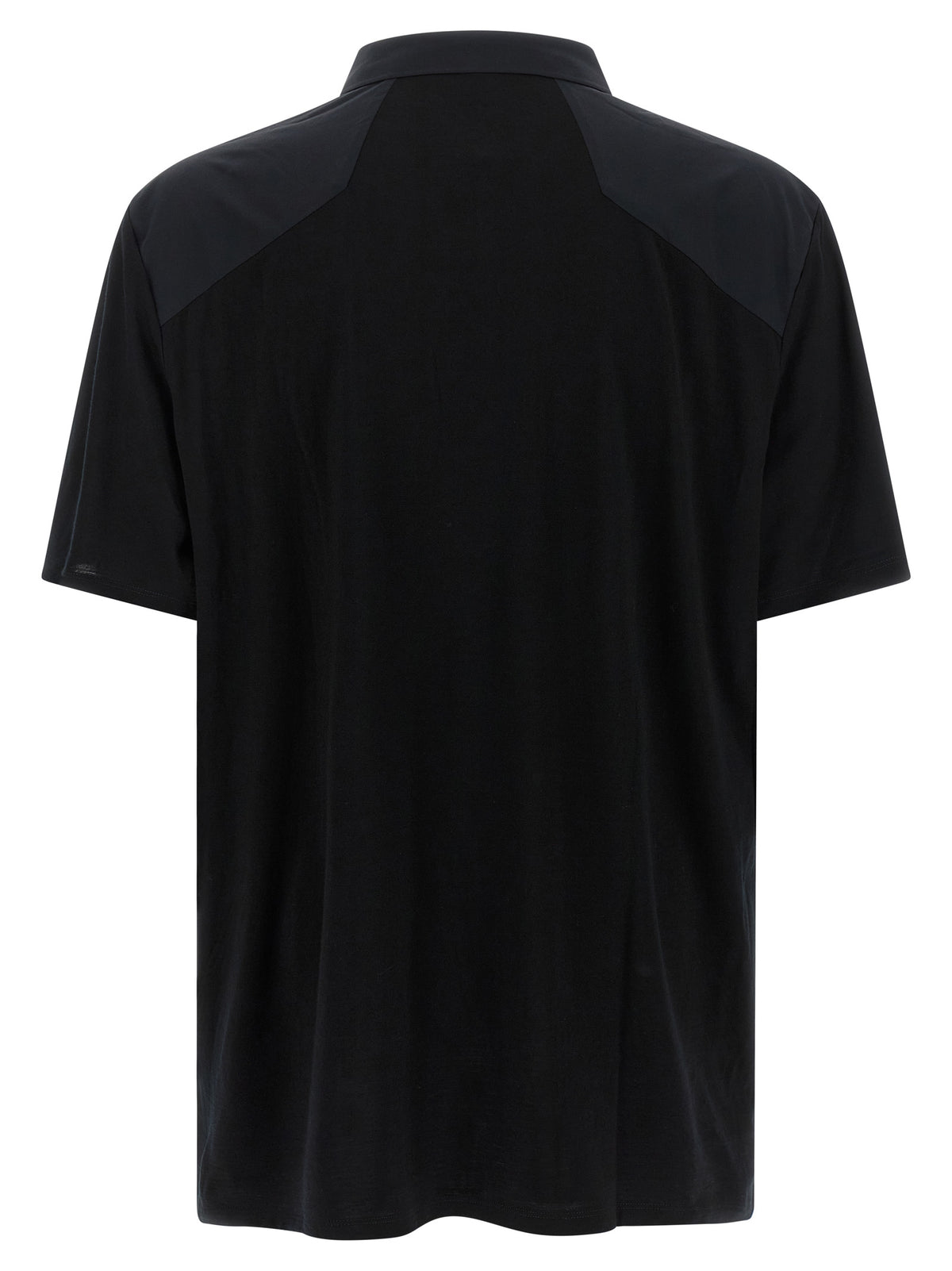 Arc'teryx Veilance Black Wool Polo Shirt