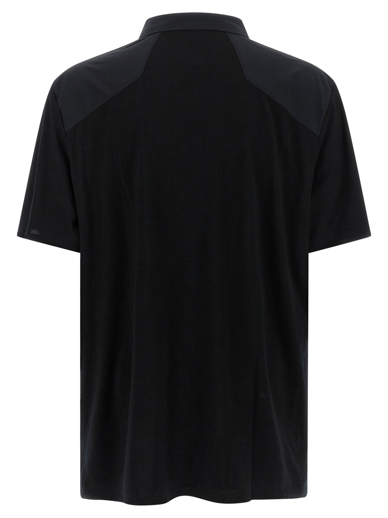 Arc'teryx Veilance Black Wool Polo Shirt