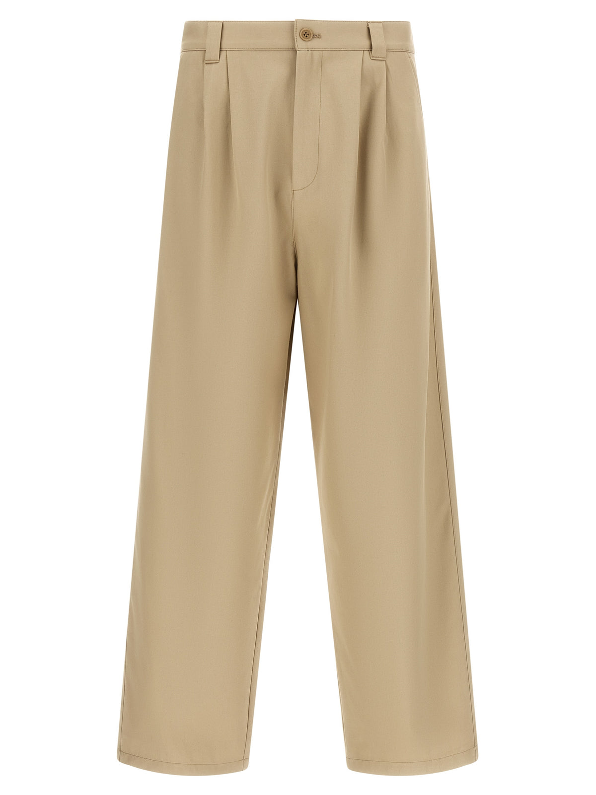 A.P.C. Ricky Beige Cotton Casual Pants for Men