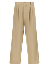 A.P.C. Ricky Beige Cotton Casual Pants for Men