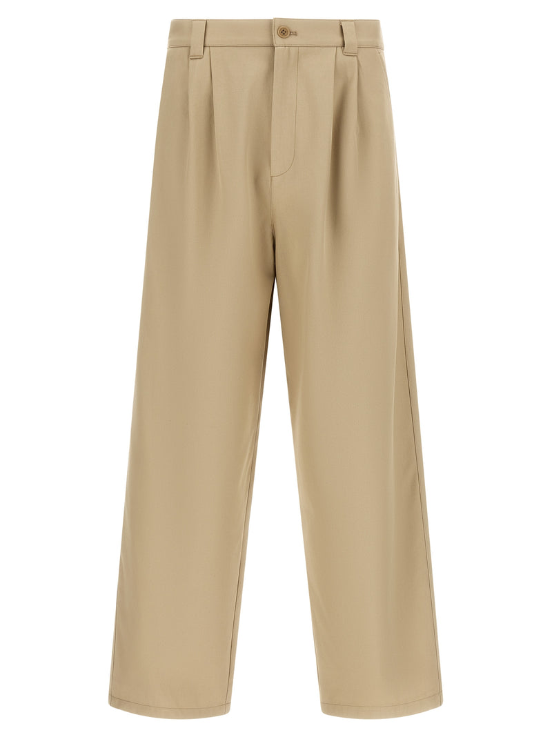 A.P.C. Ricky Beige Cotton Casual Pants for Men