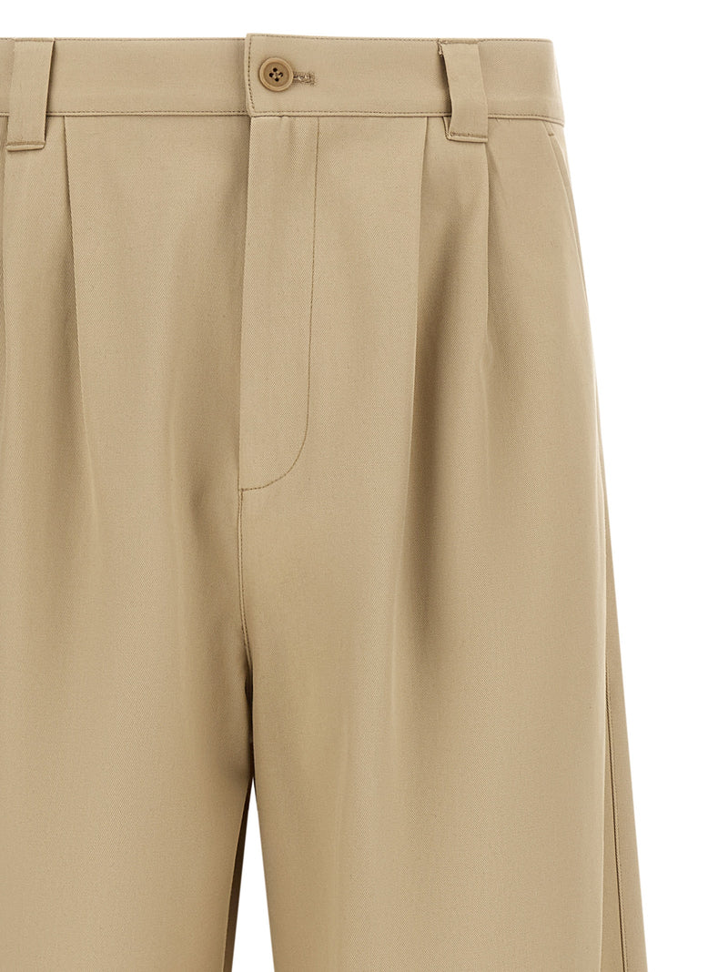 A.P.C. Ricky Beige Cotton Casual Pants for Men