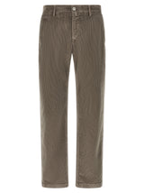 Jacob Cohen Bobby Gray Cotton Chino Pants for Men