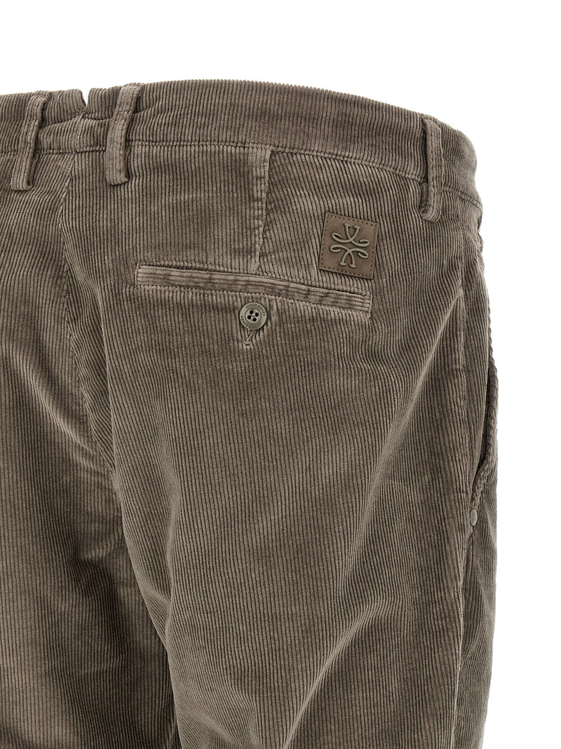 Jacob Cohen Bobby Gray Cotton Chino Pants for Men