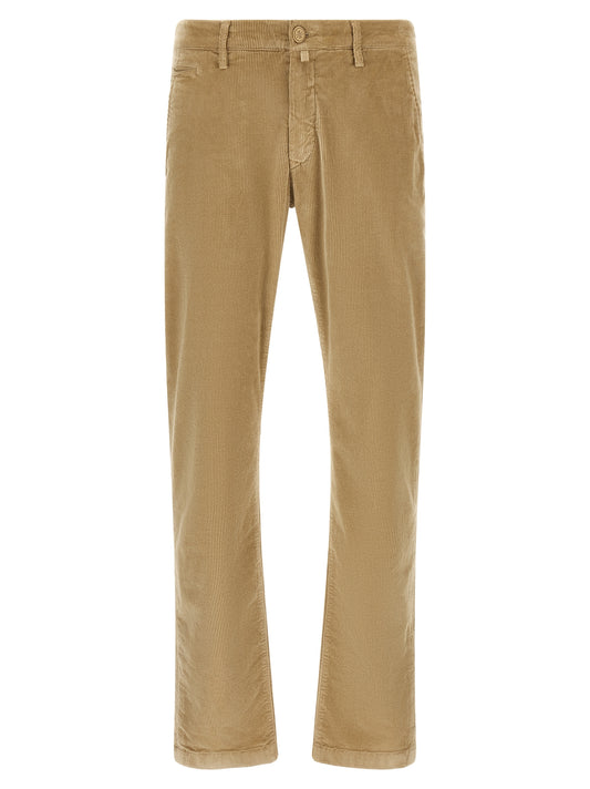 Jacob Cohen Bobby Beige Cotton Chino Pants for Men