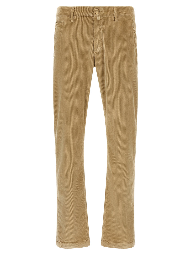Jacob Cohen Bobby Beige Cotton Chino Pants for Men
