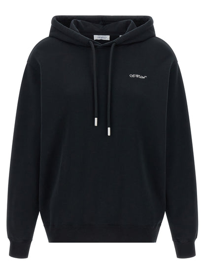 Off-White Black Cotton Sweatshirt