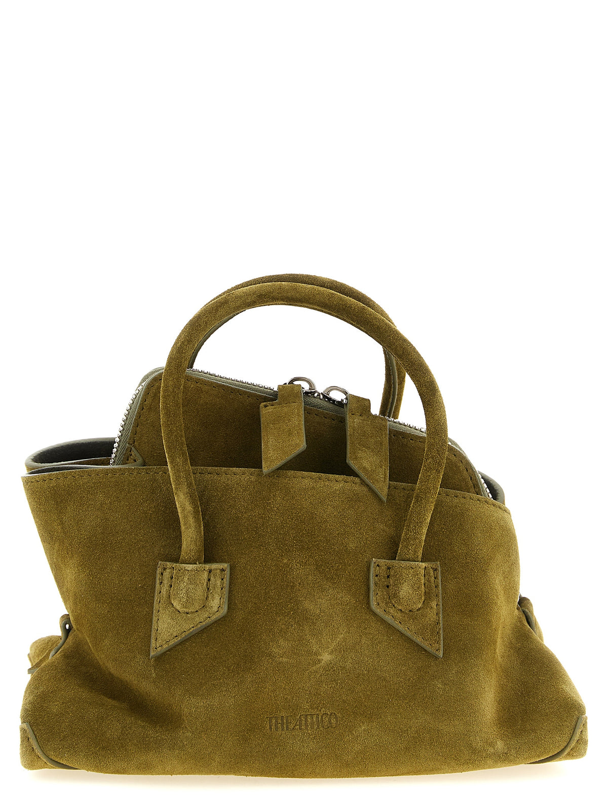 The Attico La Passeggiata Mini Bicolor Leather Handbag