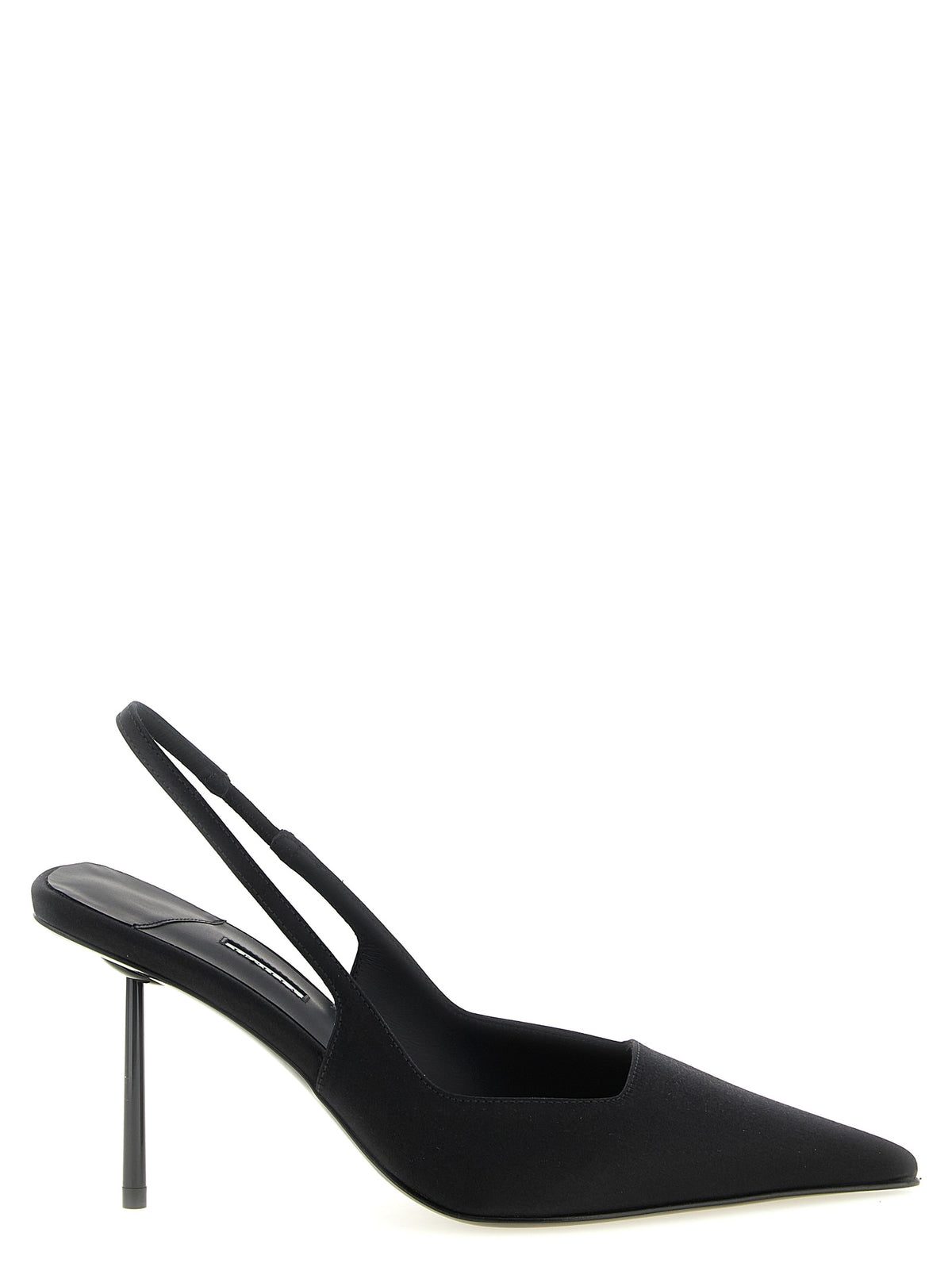 LE SILLA Amelia Black Viscose High Heel Pumps