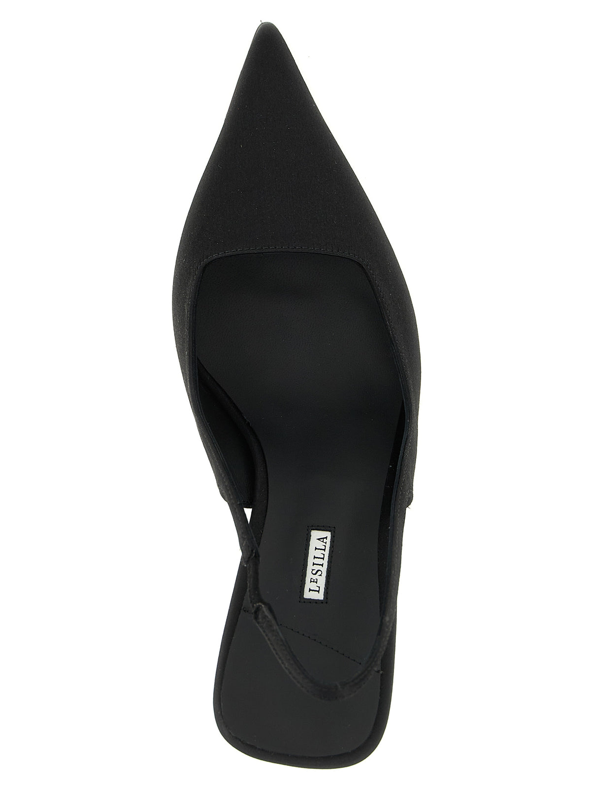 LE SILLA Amelia Black Viscose High Heel Pumps