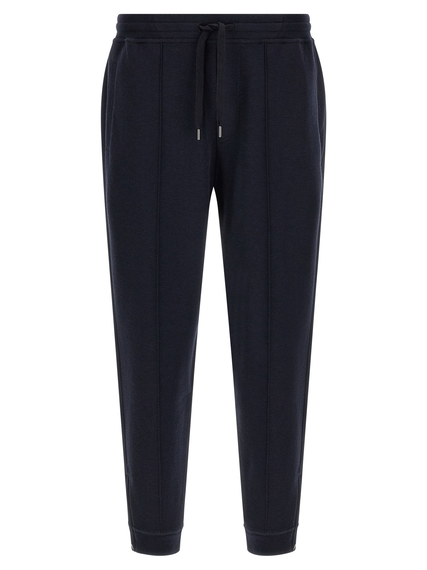Brunello Cucinelli Blue Cotton Joggers (Workout Pants)