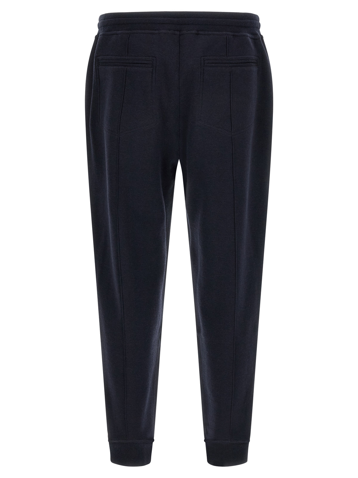 Brunello Cucinelli Blue Cotton Joggers - Luxury Sportswear
