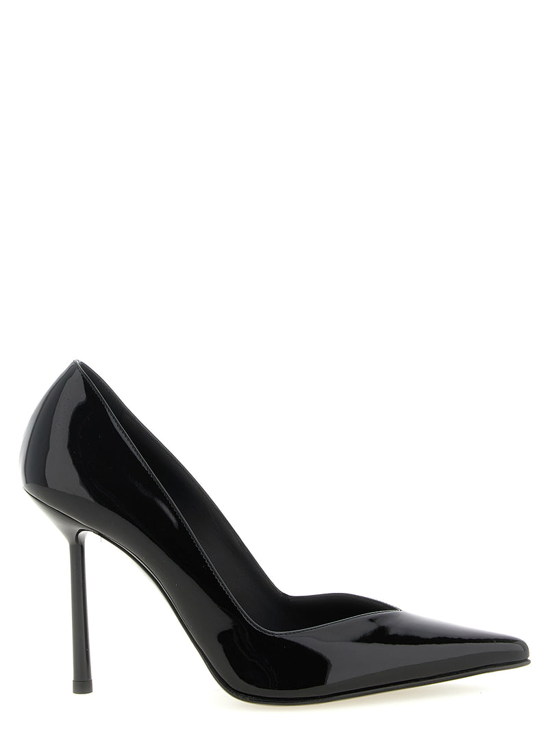 LE SILLA Vivienne Black Polyethylene High Heel Pumps