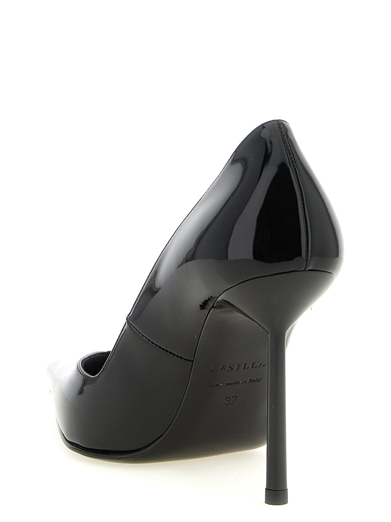LE SILLA Vivienne Black Polyethylene High Heel Pumps